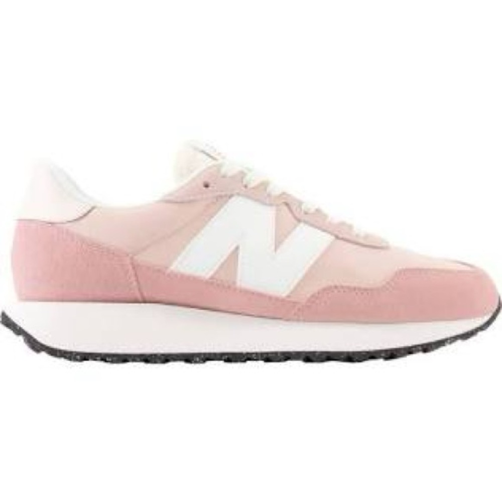 New Balance Pink and White Sneakers